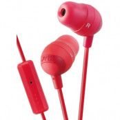 JVC HA-FR37-R-E Marshmallow in-ear remote + mic - Röd