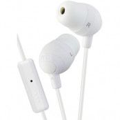 JVC HA-FR37-W-E Marshmallow in-ear remote + mic - Vit