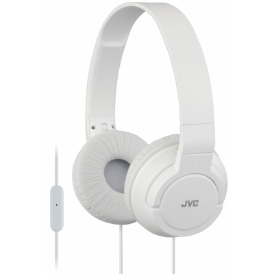 JVC HA-S185-R Free Style Headset med mic - Vit