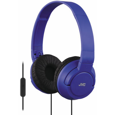 JVC HA-S185-W Free Style Headset med mic - Blå