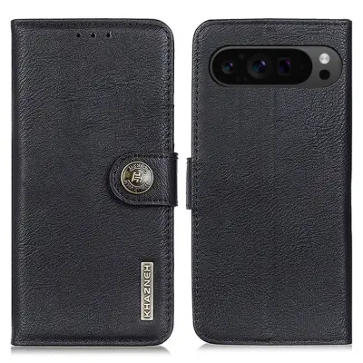 KHAZNEH Google Pixel 9 Pro XL Plånboksfodral - Svart