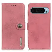 KHAZNEH Google Pixel 9/9 Pro Plånboksfodral - Rosa