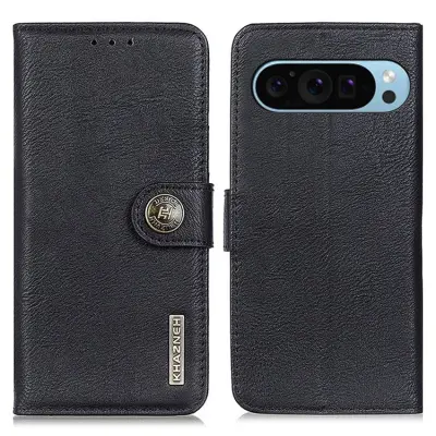 KHAZNEH Google Pixel 9/9 Pro Plånboksfodral - Svart