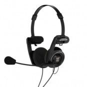 KOSS Hörlurar PortaPro Communication Headset On-Ear Mic - Svart