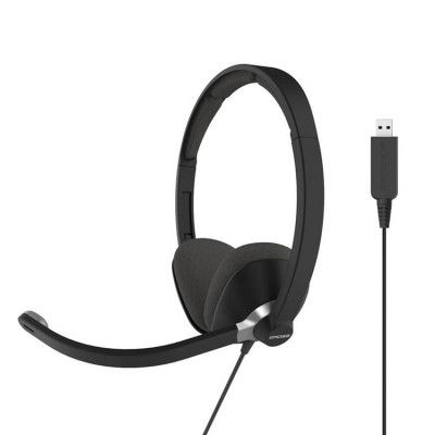 KOSS Headset CS300 On-Ear USB - Svart