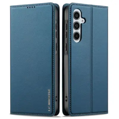 LC.imeeke Galaxy S25 Plus Plånboksfodral - Blå
