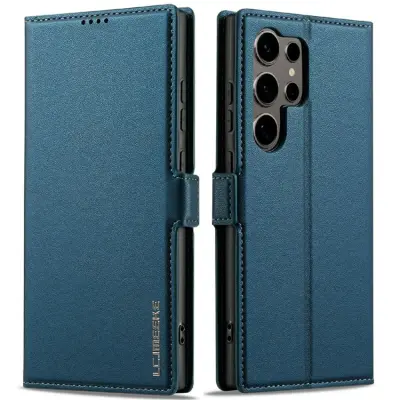 LC.imeeke Galaxy S25 Ultra Plånboksfodral - Blå