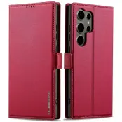 LC.imeeke Galaxy S25 Ultra Plånboksfodral - Röd