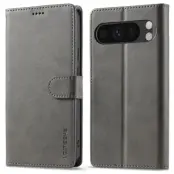 LC.IMEEKE Google Pixel 9 Pro/Pixel 9 Plånboksfodral - Grå