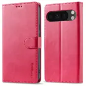 LC.IMEEKE Google Pixel 9 Pro/Pixel 9 Plånboksfodral - Rosa