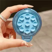 Magsafe Mobil Sugkopp Ringhållare Kickstand Bilfäste - Blå