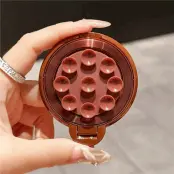 Magsafe Mobil Sugkopp Ringhållare Kickstand Bilfäste - Vinröd