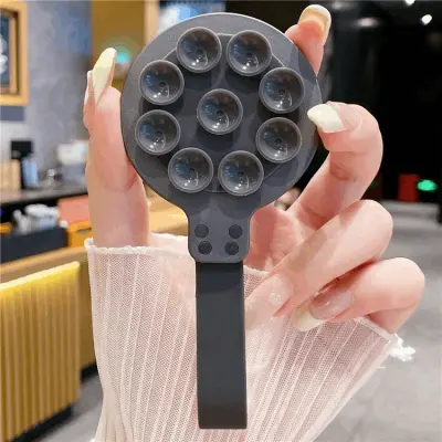 Magsafe Mobil Sugkopphållare Spegel Dusch - Grå