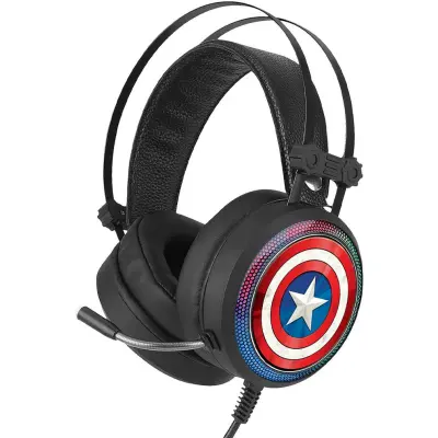 Marvel Gaming Headset Captain America