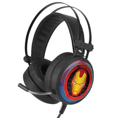 MARVEL Gaming Headset USB 7.1-ljud Iron Man 001