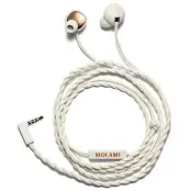 Molami Stitch Headset - Vit/Koppar