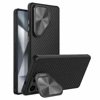 Nillkin Galaxy S25 Ultra Mobilskal Magsafe Aramid Fiber Linsskydd