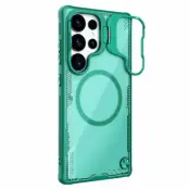 Nillkin Galaxy S25 Ultra Mobilskal Magsafe Iceblade Prop - Grön/Clear