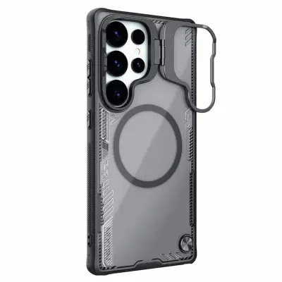 Nillkin Galaxy S25 Ultra Mobilskal Magsafe Iceblade Prop - Svart/Clear