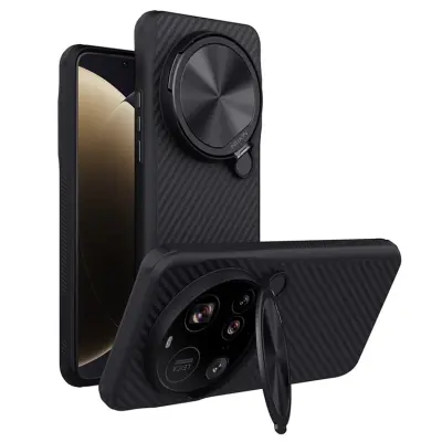 Nillkin Xiaomi 15 Ultra Mobilskal MagSafe Linsstativ - Svart