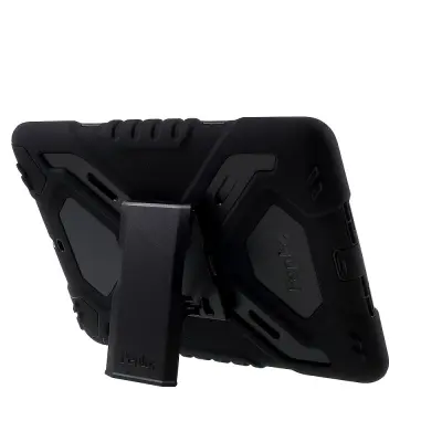 PEPKOO Spider Skal & Skärmskydd för iPad 9.7 2017/2018 - Svart