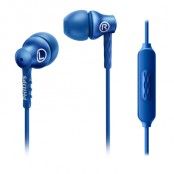 Philips Headset In-ear SHE8105 - Blå Alu