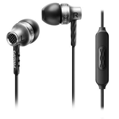 Philips Headset In-ear SHE9105 - Silver Aluminium