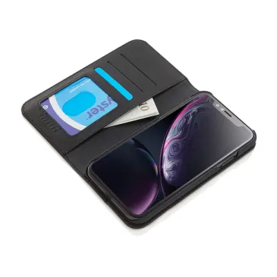 Pipetto Magnetic Folio för iPhone XR - Svart