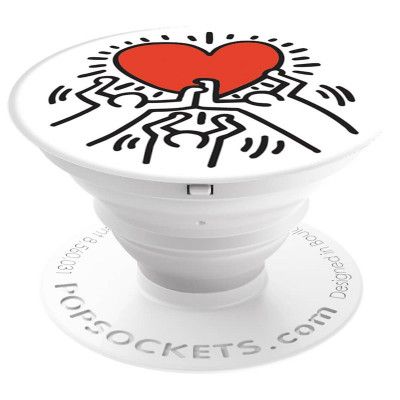 Popsockets 3 Figures Holding A Heart Grip med Ställfunktion Premium