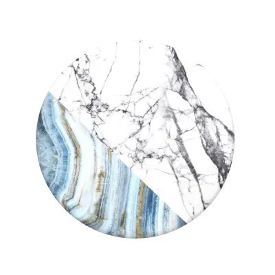 POPSOCKETS Aegean Marble Avtagbart Grip med Ställfunktion