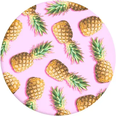 Popsockets Basic Grip Med Ställfunktion - Pineapple Palooza