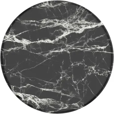 Popsockets Basic Grip Med Ställfunktion - Svart Modern Marble