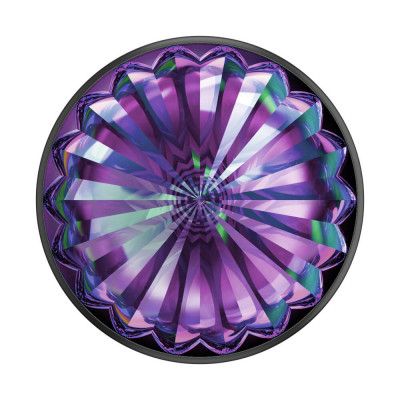 POPSOCKETS Deco Purple Rainbow Avtagbart Grip med Ställfunktion LUXE