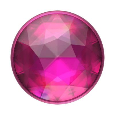 POPSOCKETS Disco Crystal Plum Berry Avtagbart Grip