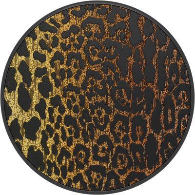POPSOCKETS Embossed Metal Leopard Avtagbart Grip