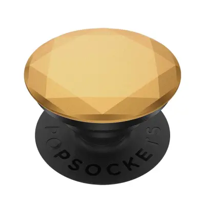 POPSOCKETS Metallic Diamond Medallion Gold