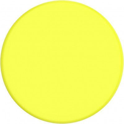 POPSOCKETS Neon Jolt Yellow Avtagbart Grip med Ställfunktion