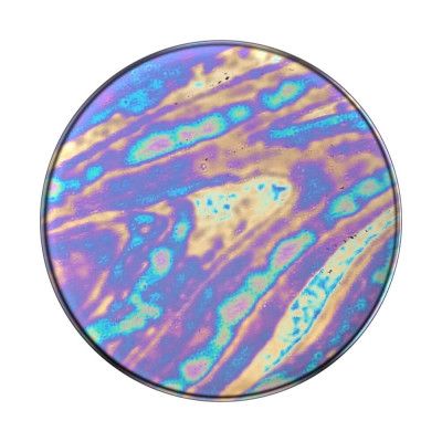 POPSOCKETS Oil Slick Avtagbart Grip med Ställfunktion