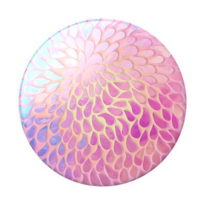 POPSOCKETS Petal Power Gloss Avtagbart Grip med Ställfunktion
