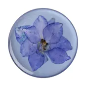 POPSOCKETS Pressed Flower Larkspur Avtagbart Grip