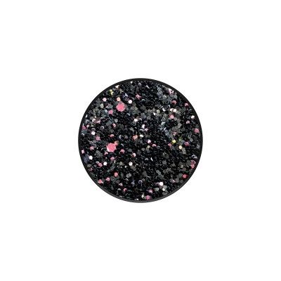 POPSOCKETS Sparkle Black Avtagbart Grip med Ställfunktion Premium