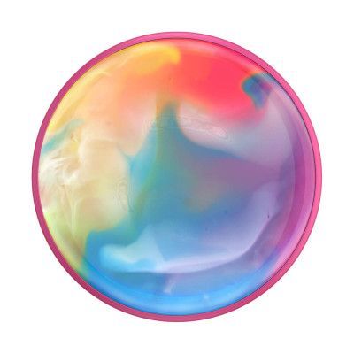 POPSOCKETS Swirl Rainbow Avtagbart Grip med Ställfunktion LUXE