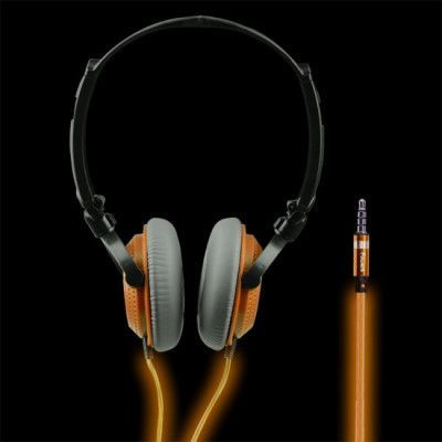 Power4 MFI LED on-ear headset (Orange)