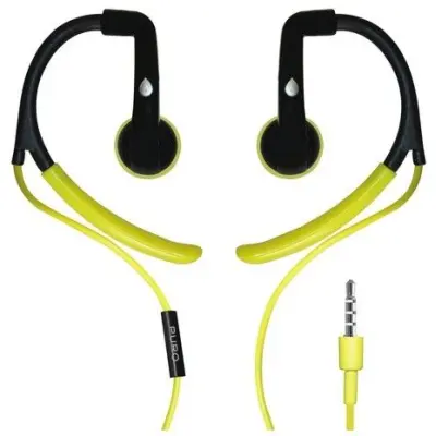 Puro Sport Earhook Headset - Gul
