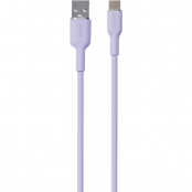 Puro USB-A Till USB-C Kabel Icon Soft - lavender