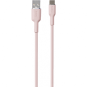 Puro USB-A Till USB-C Kabel Icon Soft - Rosa