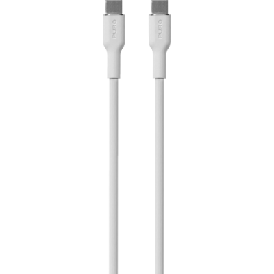 Puro USB-C Till USB-C Kabel Icon Soft - Vit