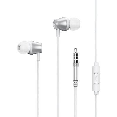 Remax In-Ear Hörlurar Mini Jack 3.5 mm - Silver