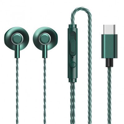 REMAX In-Ear Hörlurar USB-C - Svart