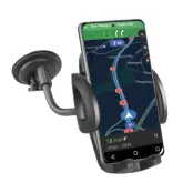 SBS Mobilhållare Glass För 6.8"- Svart